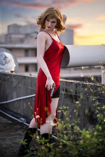 Starpery 174cm (5ft9") Sexy Blonde Europe Silicone Sex Doll D-Cup - Olivia