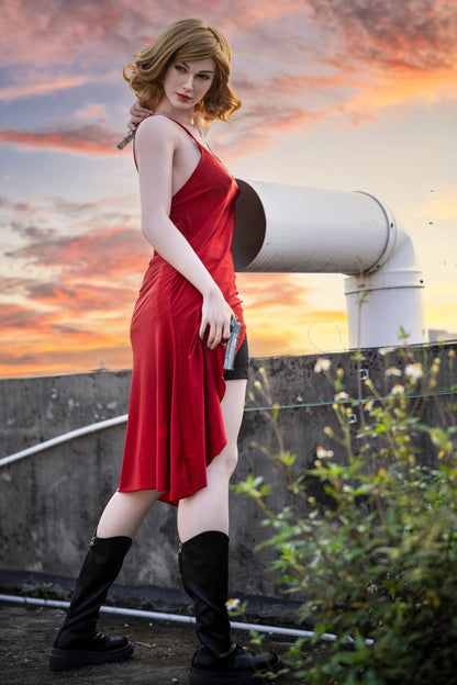 Starpery 174cm (5ft9") Sexy Blonde Europe Silicone Sex Doll D-Cup - Olivia