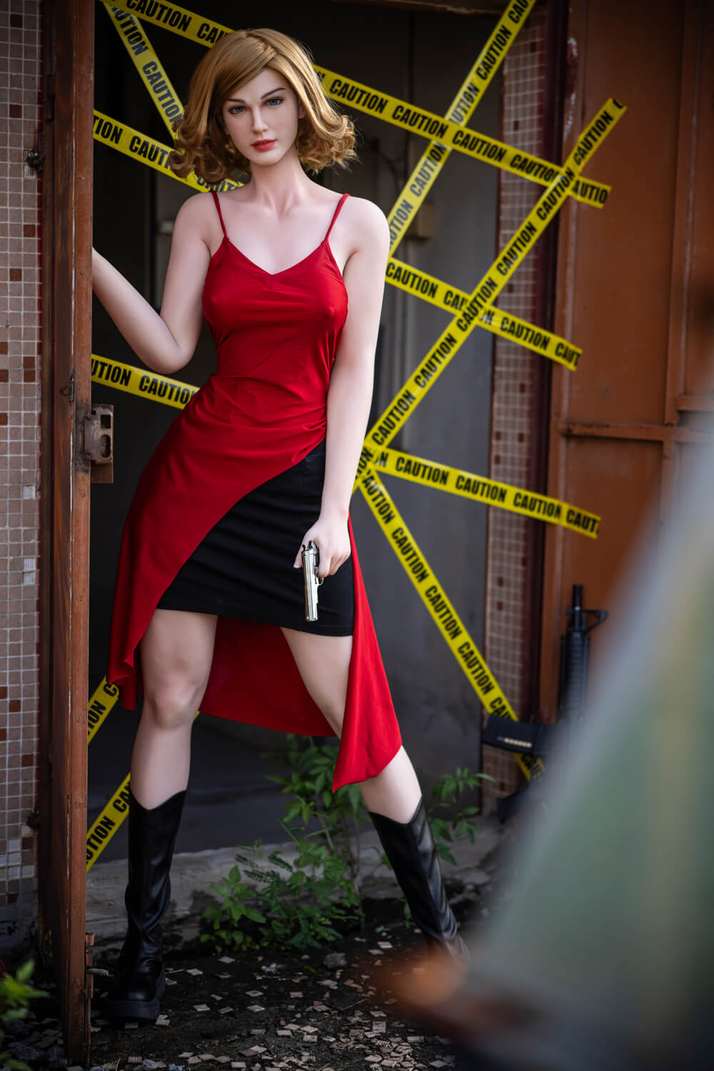 Starpery 174cm (5ft9") Sexy Blonde Europe Silicone Sex Doll D-Cup - Olivia