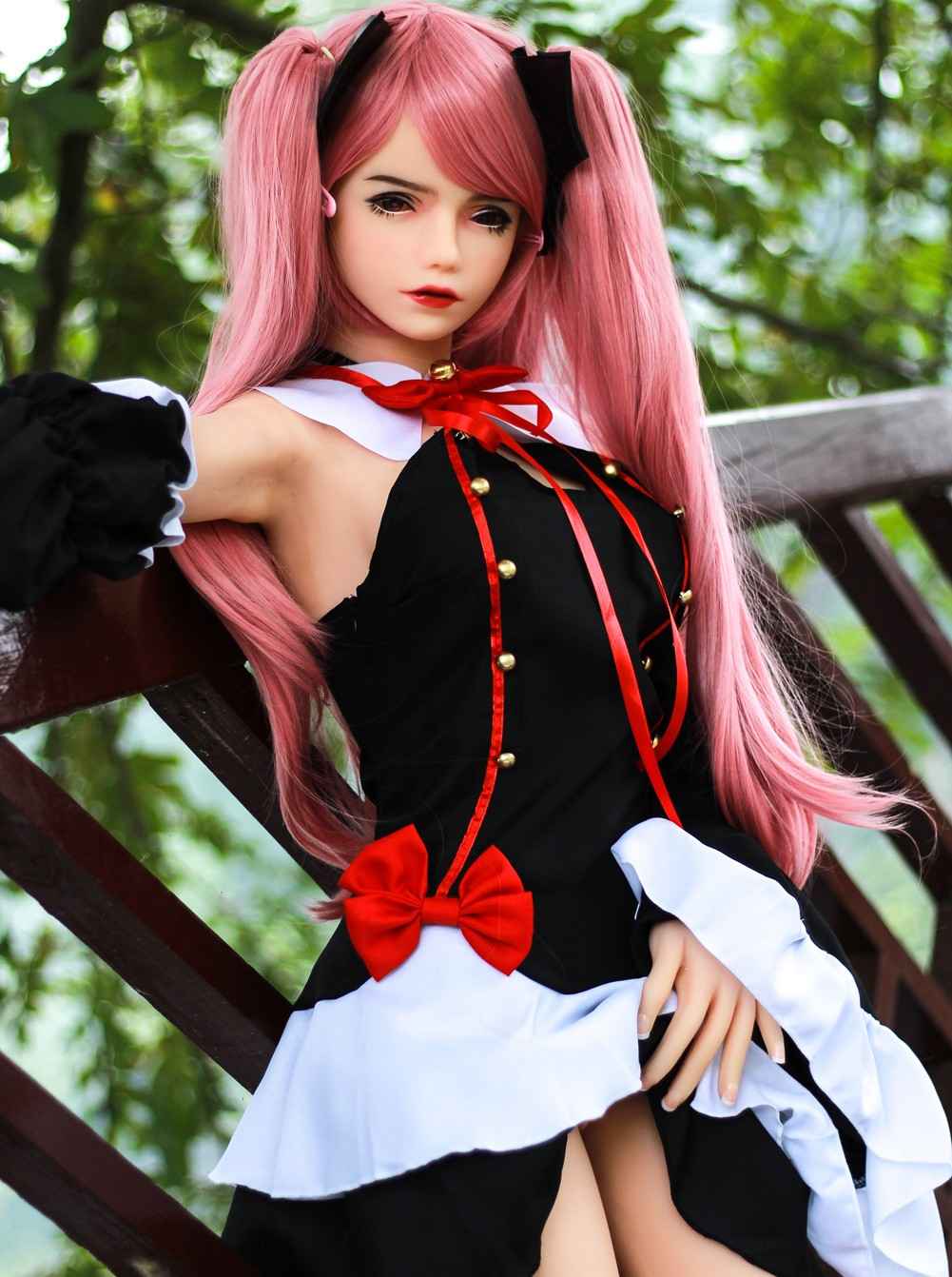 SY Dolls 148cm (4ft10") Pink Hair Anime TPE Sex Doll – Head #97