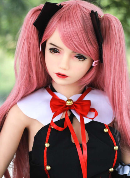 SY Dolls 148cm (4ft10") Pink Hair Anime TPE Sex Doll – Head #97