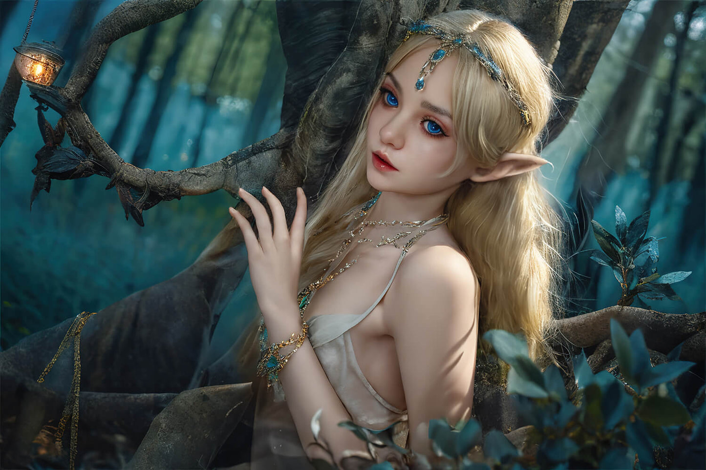 SY Dolls 150cm (4ft11") Silicone Sex Doll with Movable Jaw - A-Cup - In Stock | Europe Only