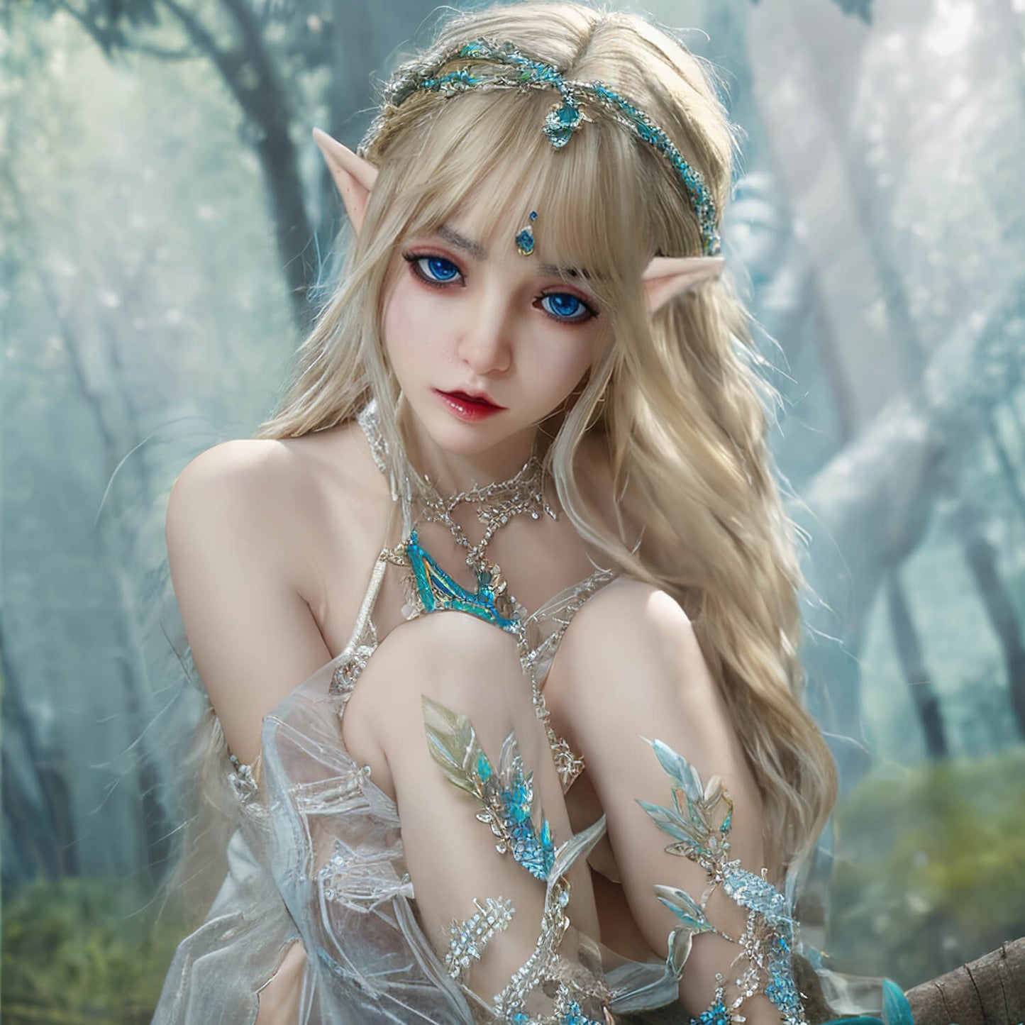 SY Dolls 150cm (4ft11") Silicone Sex Doll with Movable Jaw - A-Cup - In Stock | Europe Only