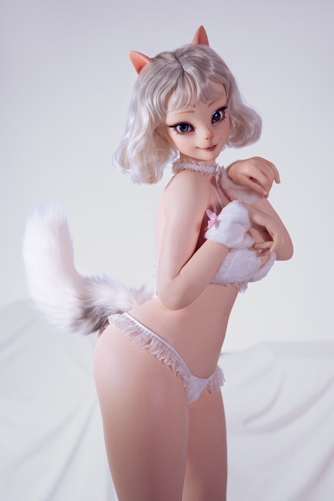 SY Dolls 164cm (5ft4") D-Cup Full Silicone Fantasy Kitty Sex Doll - In Stock | US Only