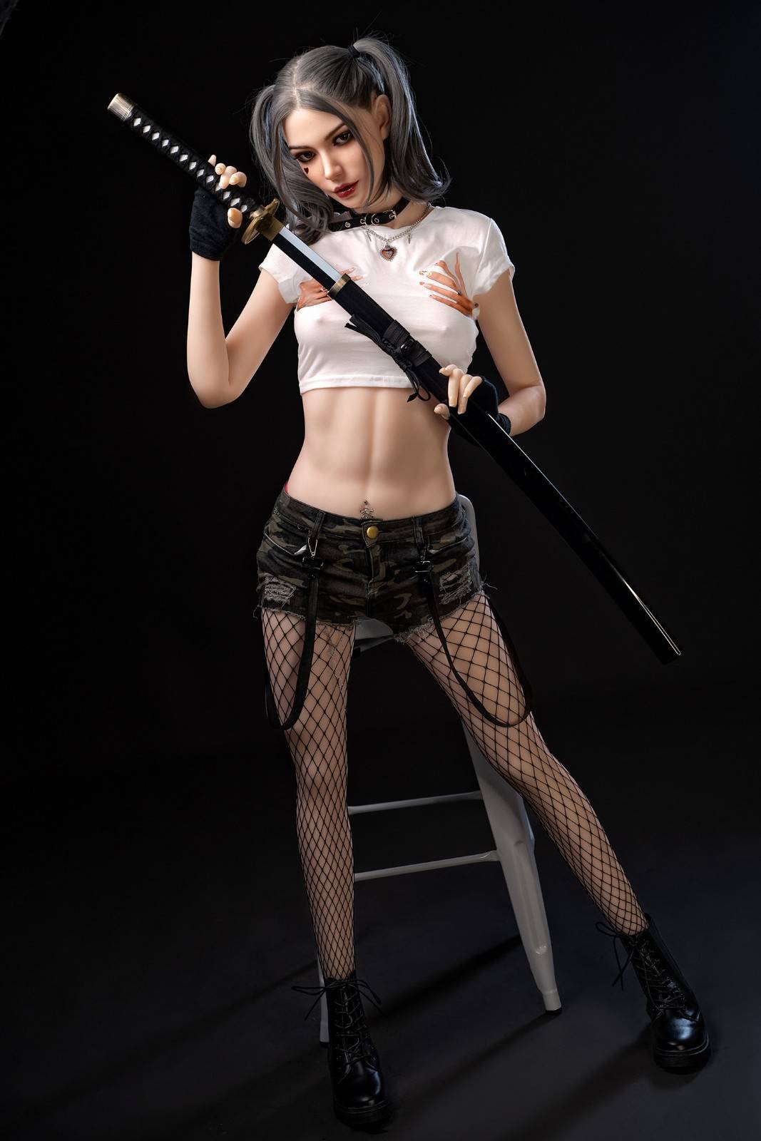 SY Dolls 173cm (5f8") Gothic Sex Doll with Movable jaw  - In Stock | Europe Only