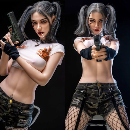 SY Dolls 173cm (5ft8") Gothic Sex Doll with Movable jaw - In Stock | US Only