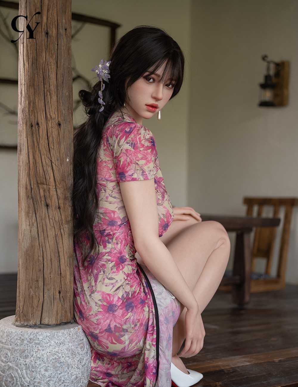 TOP CY Doll 168cm (5ft6') F-Cup Young Asian Sex Dolls - Zhimin ROS Head