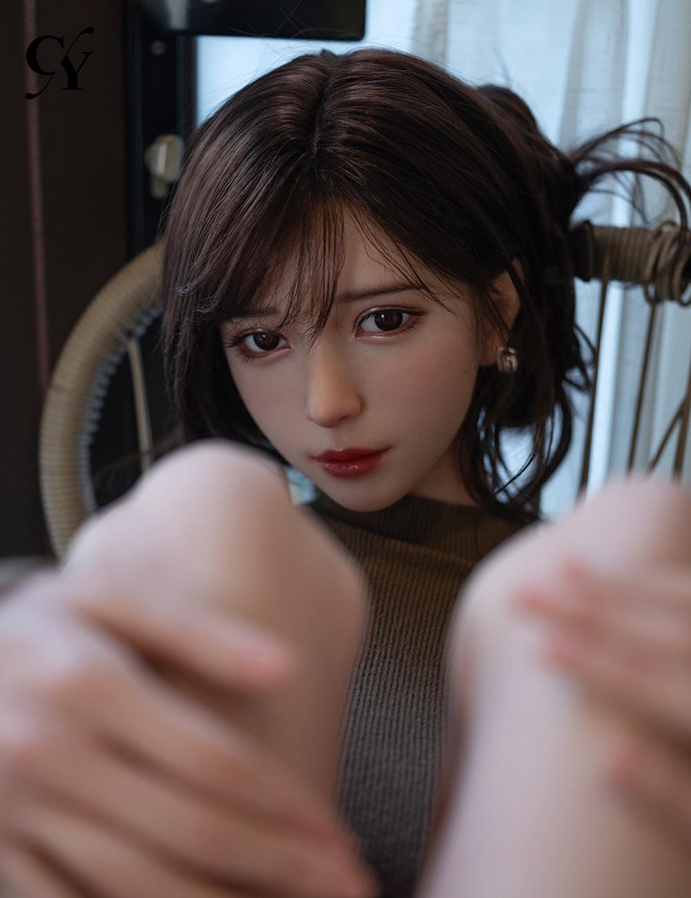 TOP CY Doll 168cm (5ft6")  Silicone Doll ROS Head w/ Natural Skin - F-Cup - Una
