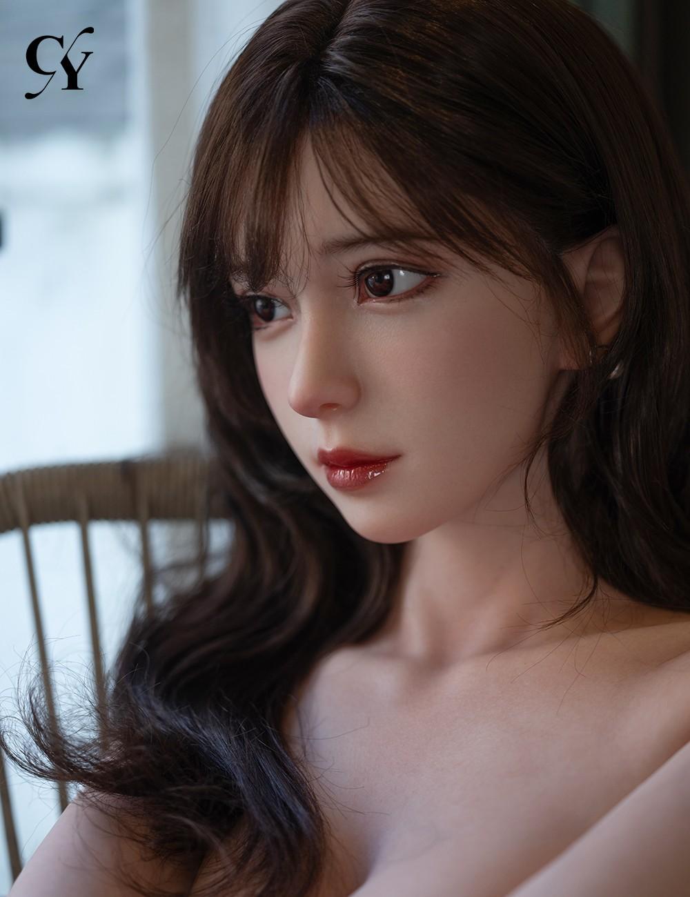 TOP CY Doll 168cm (5ft6")  Silicone Doll ROS Head w/ Natural Skin - F-Cup - Una