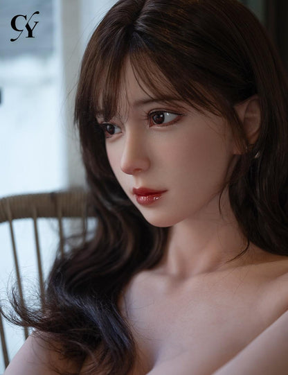 TOP CY Doll 168cm (5ft6")  Silicone Doll ROS Head w/ Natural Skin - F-Cup - Una