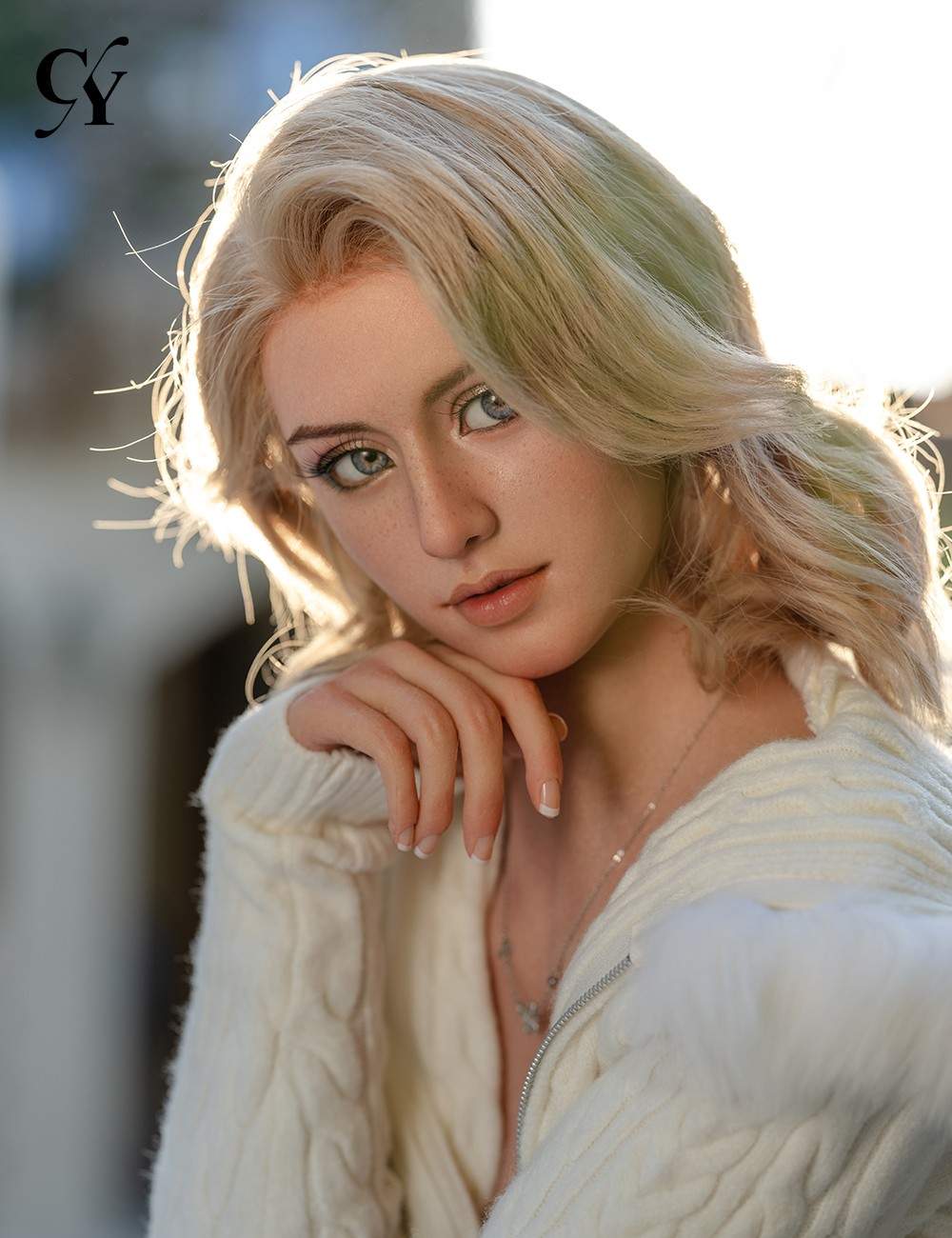 TOP CY Doll 176cm (5ft9") Country Girl Silicone Sex Doll - E-Cup - Daisy RST Series