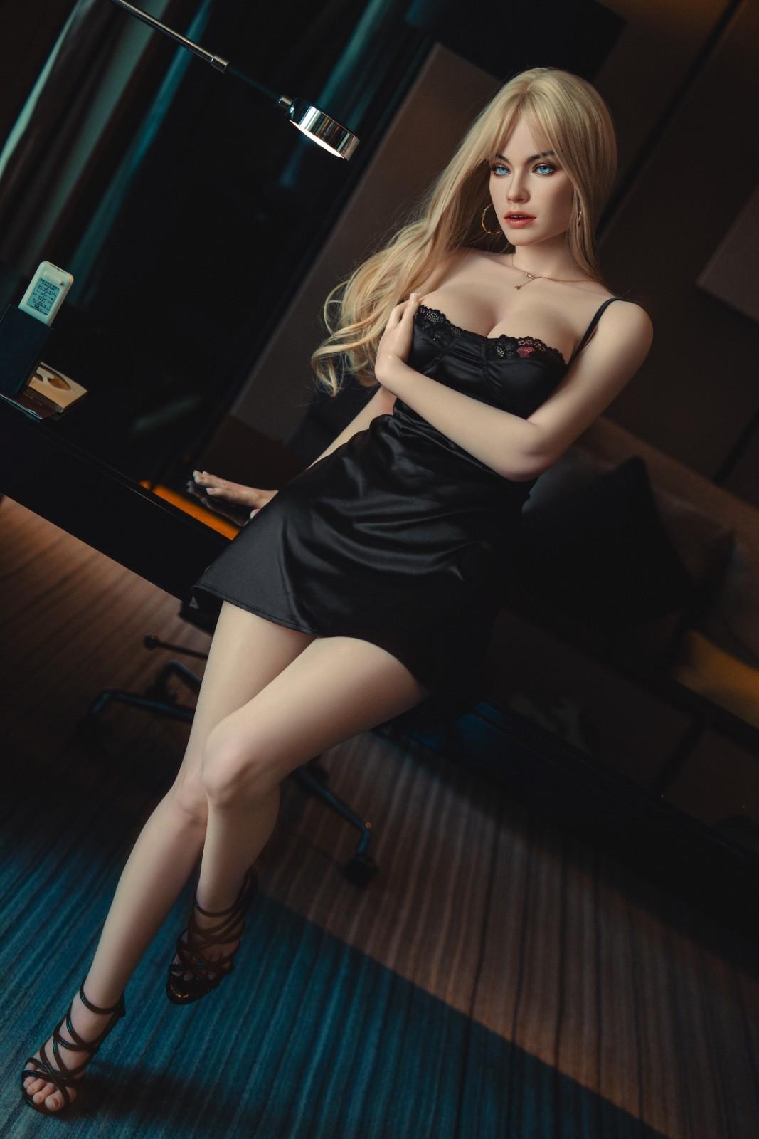 Top Fire Doll 158cm (5ft1") Blonde Silicone Sex Doll ROS Head - D-Cup – Doris