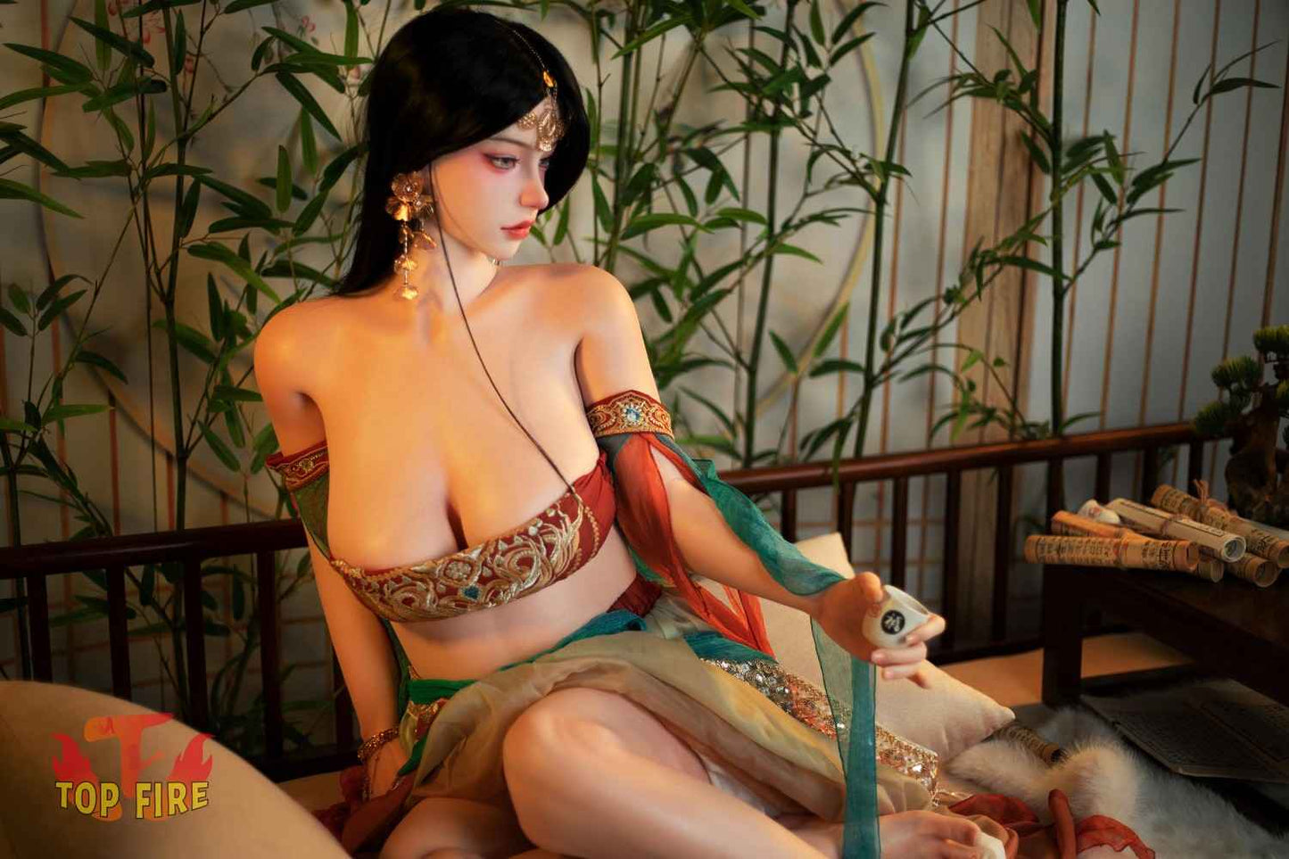 160cm (5ft2") Realistic Silicone Sex Doll - F Cup - Aria, Top Fire Doll, , SRSD