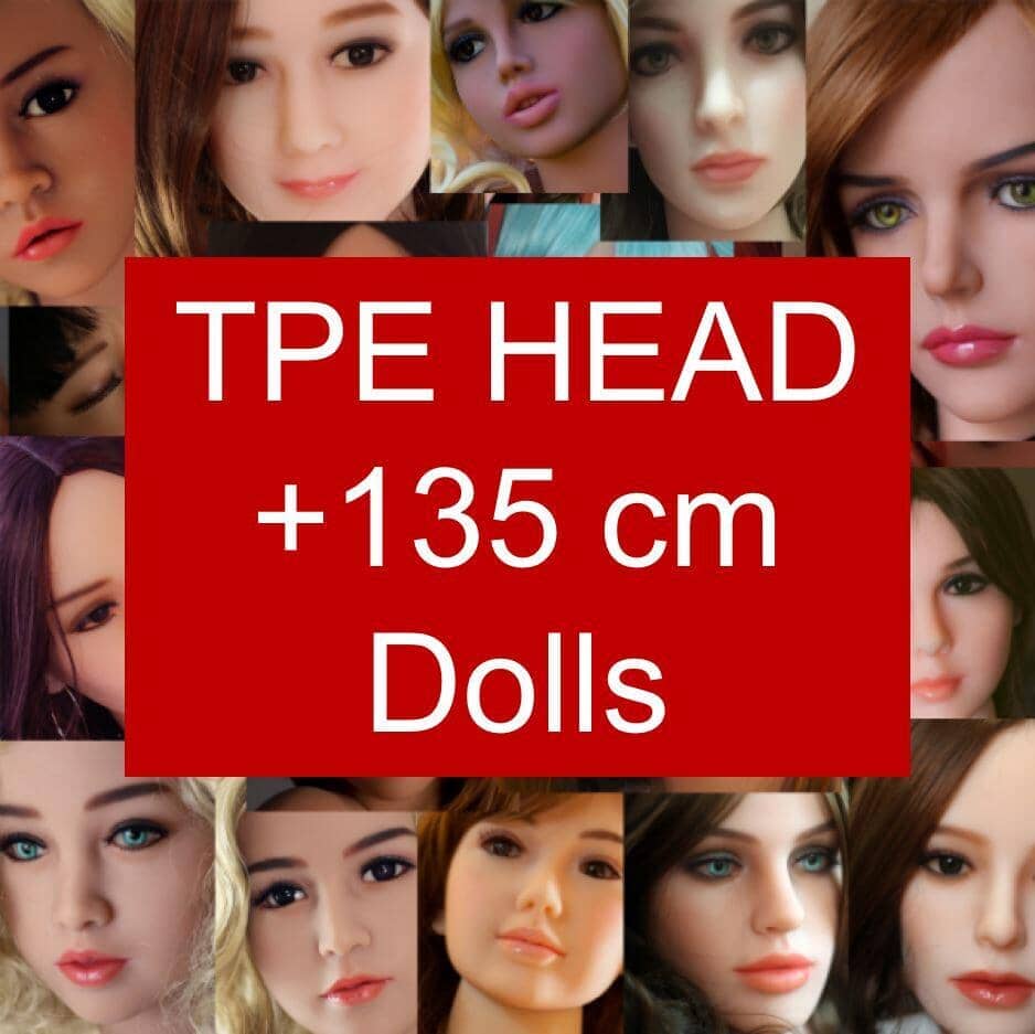 TPE Head +135cm (4ft5') Dolls, Sexy Real Sex Dolls, , Sexy Real Sex Dolls