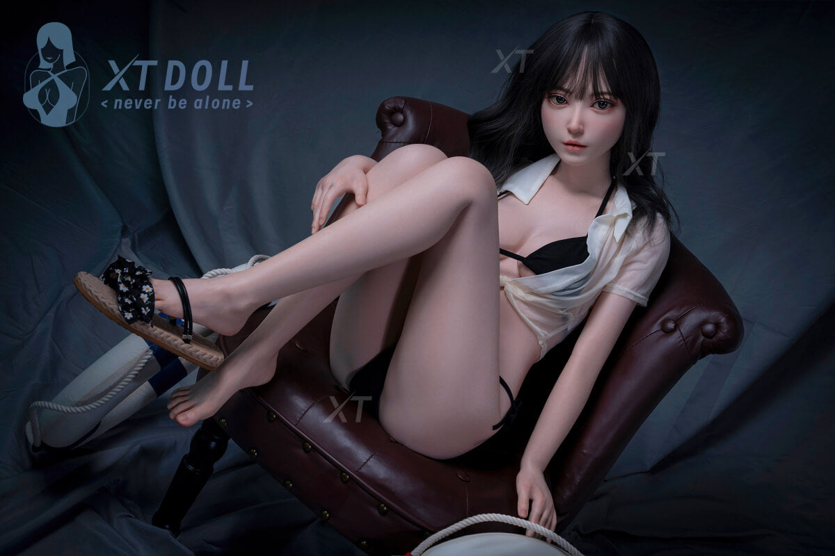 XT Dolls 150cm (4ft 11') D-Cup Sexy Asian Basket Job Full Silicone Doll - Lin