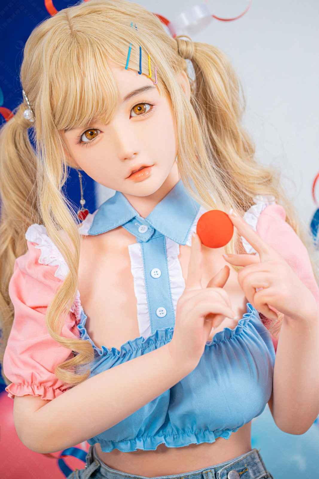 XY Dolls 148cm (4ft8") Blonde Asian Silicone Doll - C-Cup - Amily
