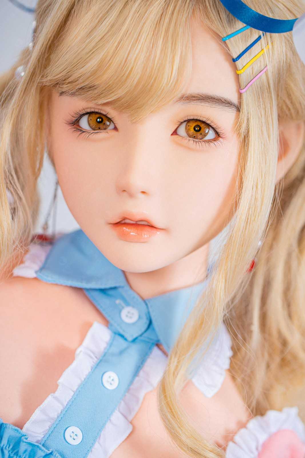 XY Dolls 148cm (4ft8") Blonde Asian Silicone Doll - C-Cup - Amily