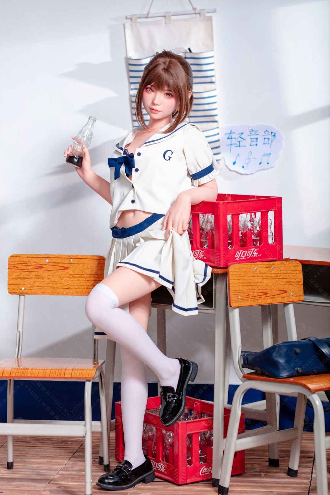 XY Dolls 148cm (4ft8") Chinese Silicone Sex Love Doll - C-Cup - Phoebe