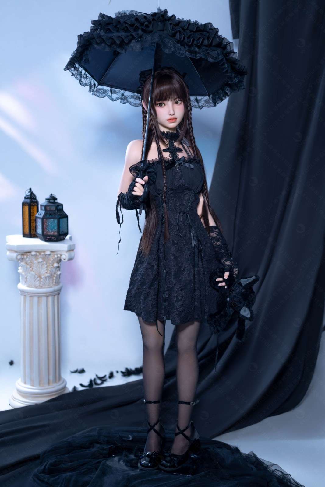 XY Dolls 148cm (4ft8") Dark Fantasy Silicone Sex Doll - C-Cup - Dale
