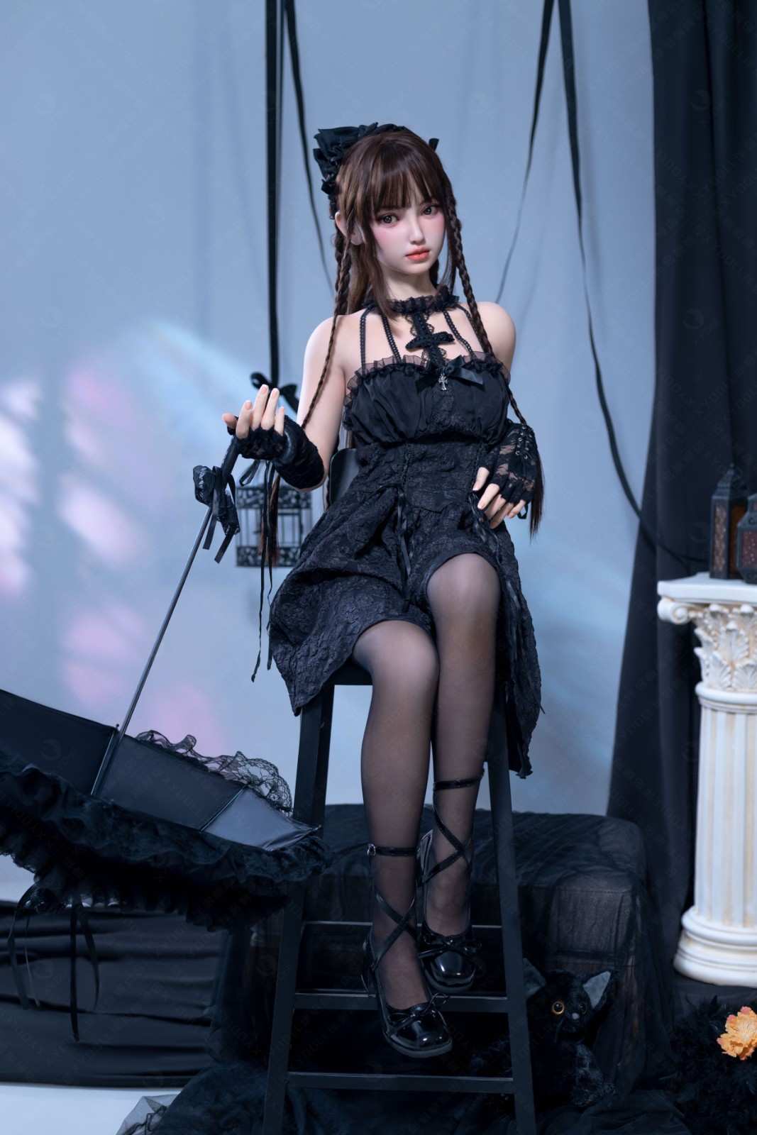 XY Dolls 148cm (4ft8") Dark Fantasy Silicone Sex Doll - C-Cup - Dale