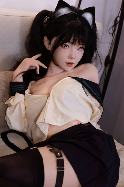 XY Dolls 148cm (4ft8") Lifelike Asian Silicone Love Doll - C-Cup - Tamaki