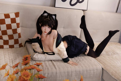 XY Dolls 148cm (4ft8") Lifelike Asian Silicone Love Doll - C-Cup - Tamaki