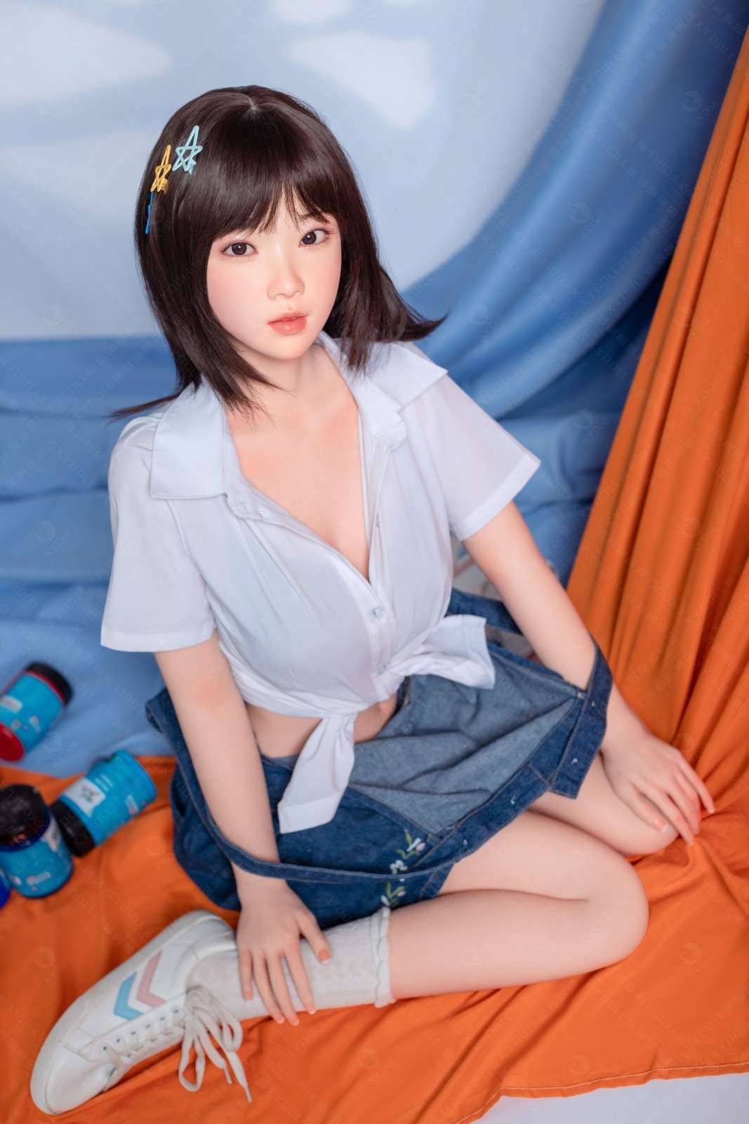 XY Dolls 148cm (4ft8") Silicone Sex Love Doll for Men - C-Cup - Zoey