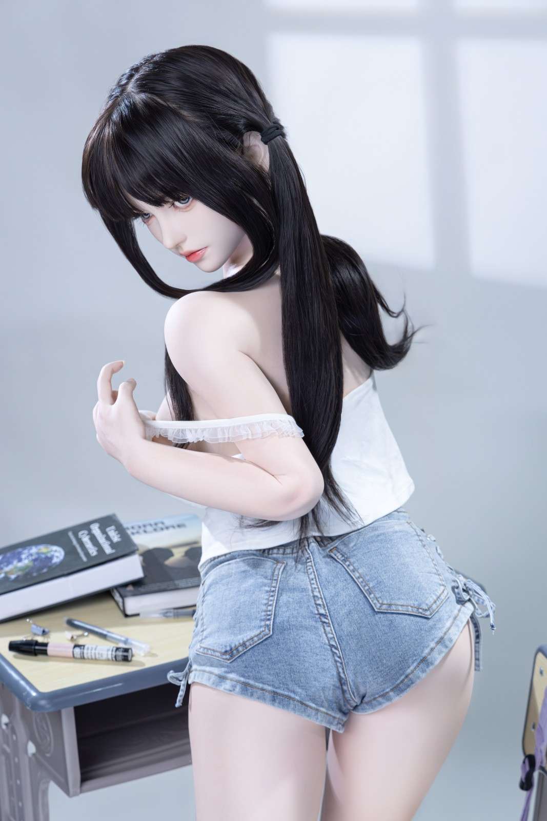 XY Dolls 148cm (4ft8") Tender Asian Silicone Doll - C-Cup - Linn