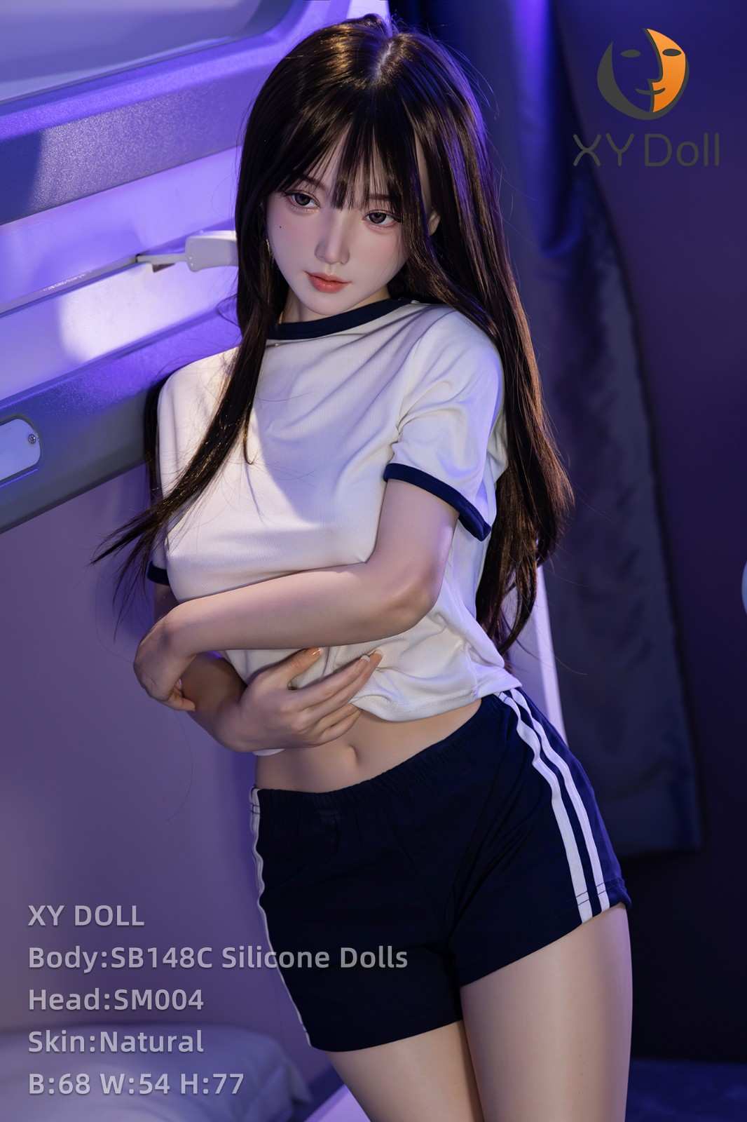 XY Dolls 148cm (4ft8") Tiny Girl Silicone Sex Love Doll - C-Cup