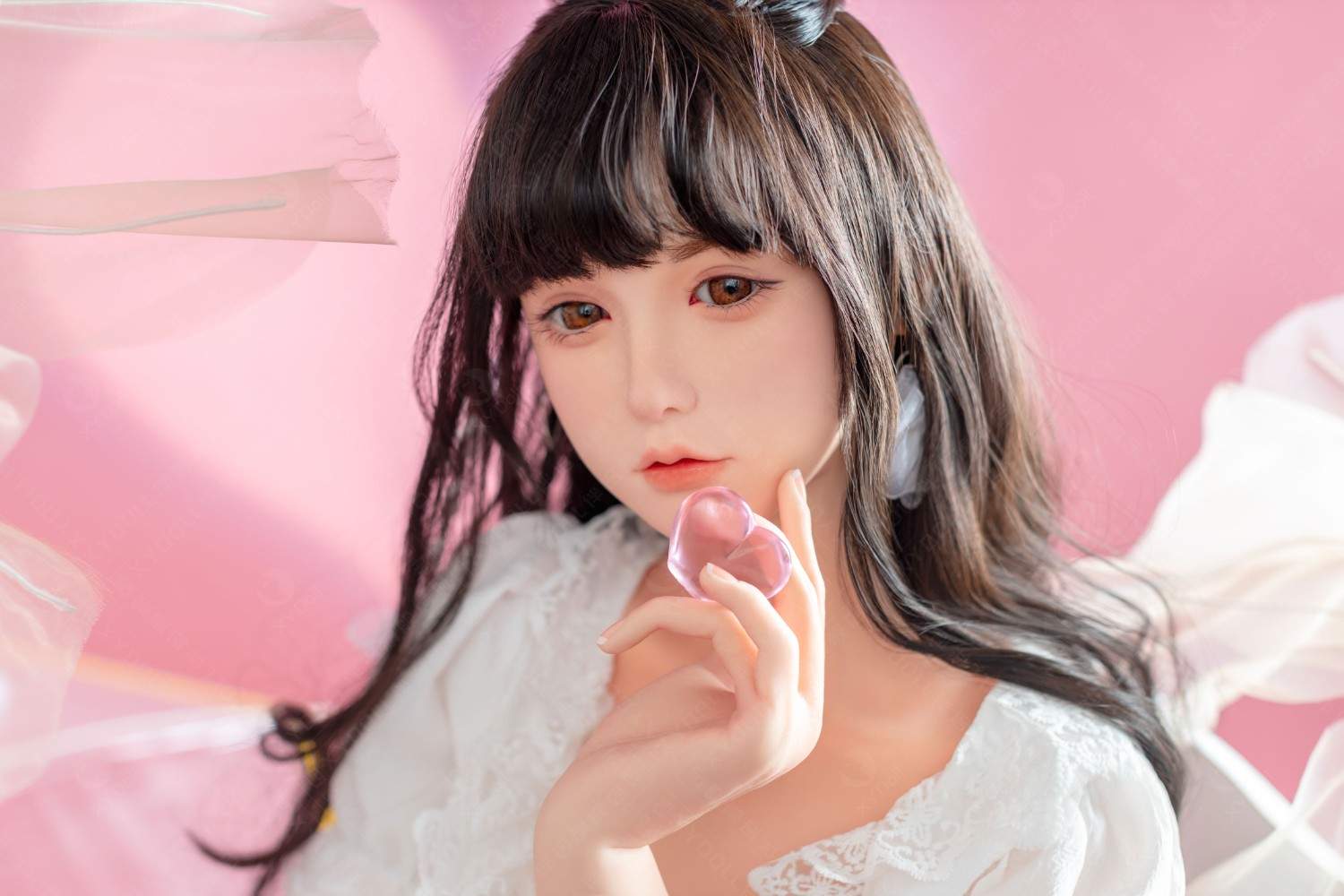 XY Dolls 148cm (4ft8") Valentines Day Girl Silicone Sex Love Doll - C-Cup - Alice