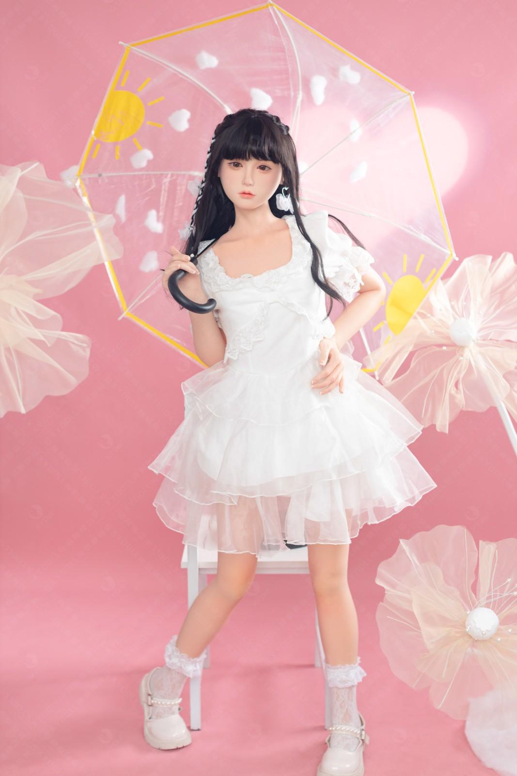 XY Dolls 148cm (4ft8") Valentines Day Girl Silicone Sex Love Doll - C-Cup - Alice
