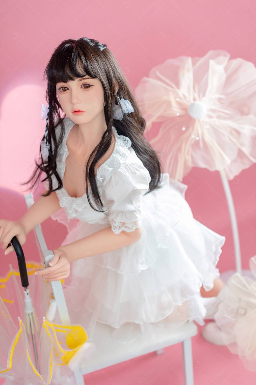 XY Dolls 148cm (4ft8") Valentines Day Girl Silicone Sex Love Doll - C-Cup - Alice