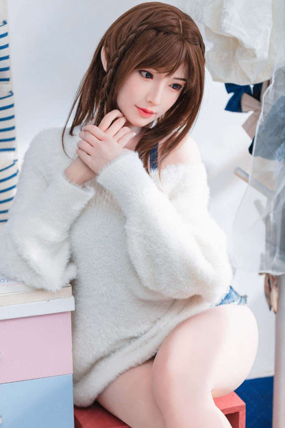 XY Dolls 157cm (5ft1") Charming Silicone Sex Doll - A-Cup - Clara