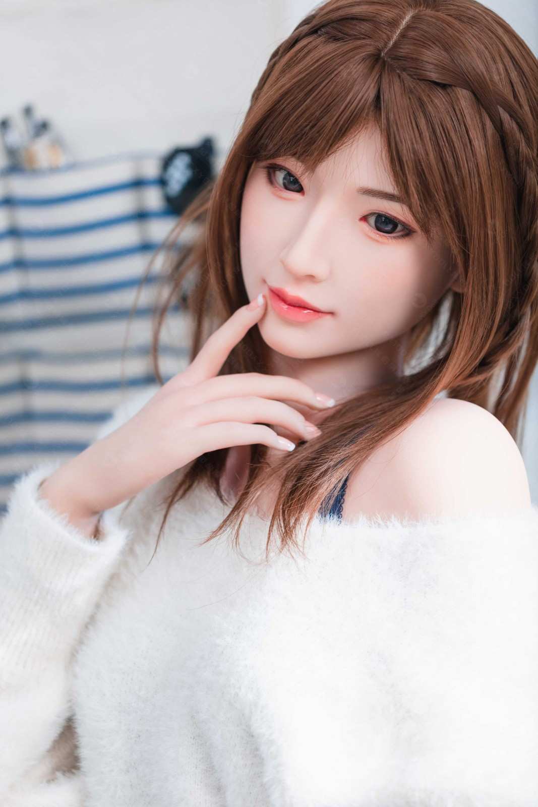 XY Dolls 157cm (5ft1") Charming Silicone Sex Doll - A-Cup - Clara