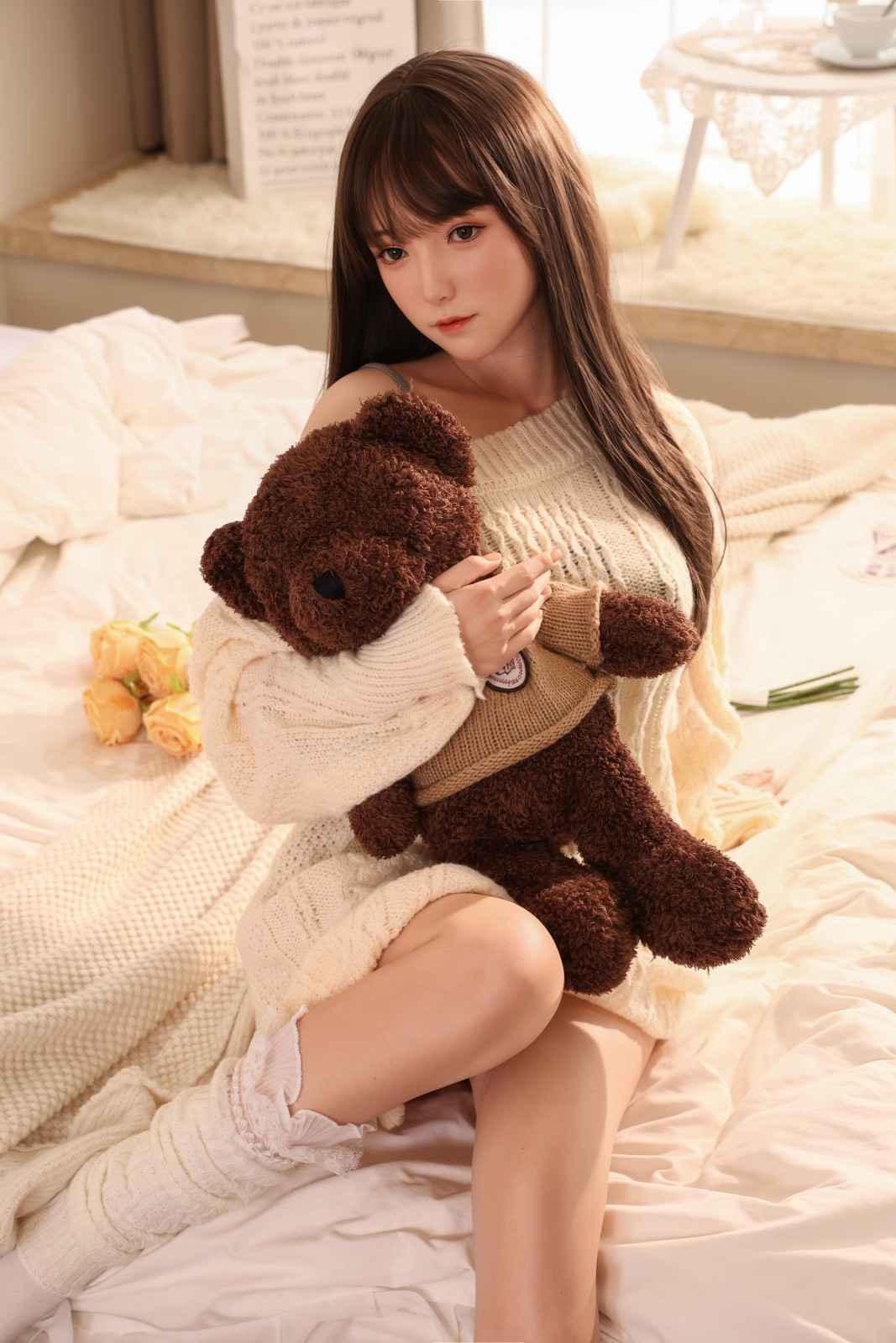 XY Dolls 158cm (5ft1") Asian Love Silicone Sex Doll - D-Cup - Susan