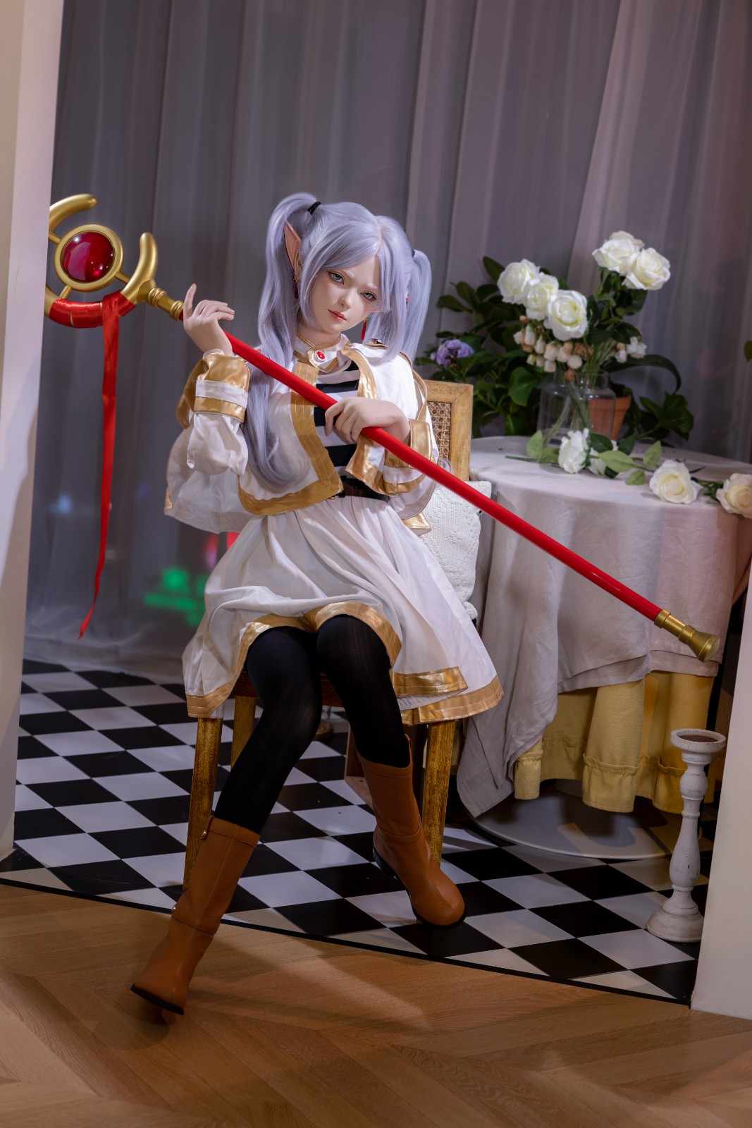 XY Dolls 158cm (5ft1") Cosplay Full Silicone Sex Love Doll - D-Cup - Fleurine
