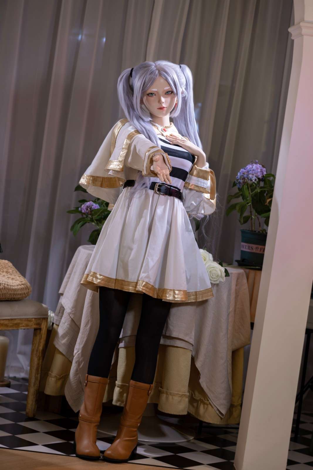 XY Dolls 158cm (5ft1") Cosplay Full Silicone Sex Love Doll - D-Cup - Fleurine