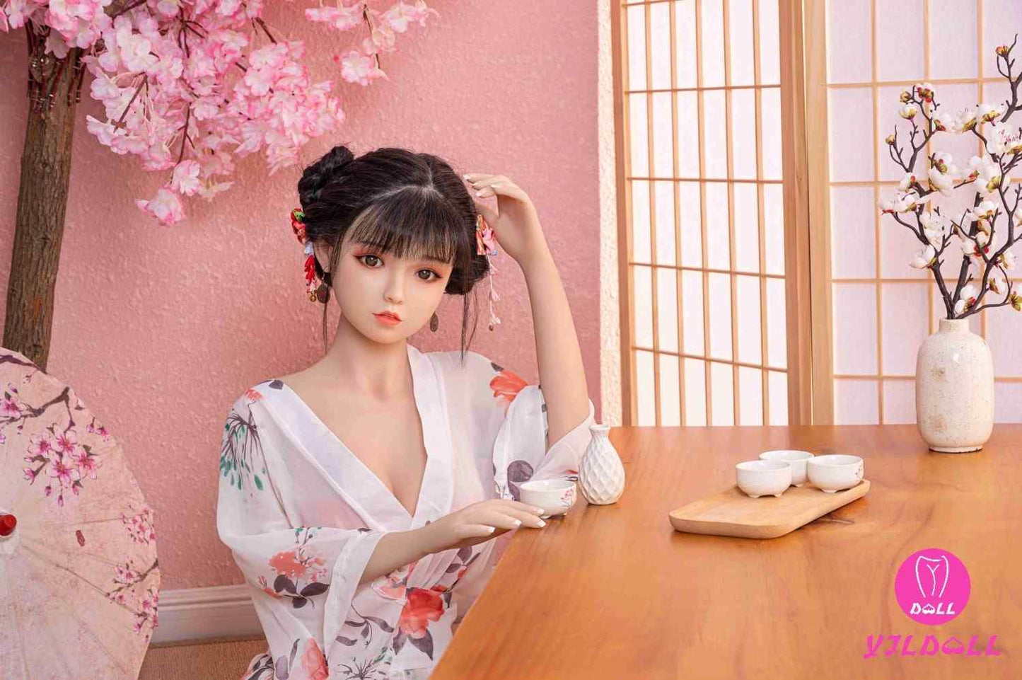 YJL Doll 148cm (4ft8") Chinese Hybrid Sex Doll - C-Cup - Irene