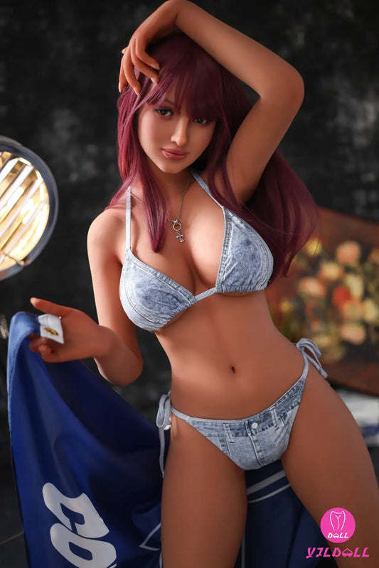 YJL Doll 148cm (4ft8") Wheat Redhead TPE Sex Doll - C-Cup - Demi - In Stock | US Only