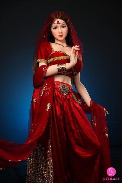 YJL Doll 163cm (5ft3") Dancer Head & Body One Piece Silicone Sex Doll - F-Cup - Hye
