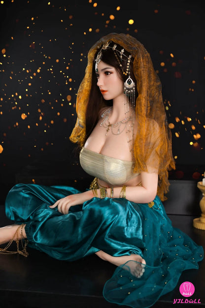 YJL Doll 163cm (5ft3") Sexy Hindi Head & Body One Piece Silicone Love Sex Doll - F-Cup - Jiya
