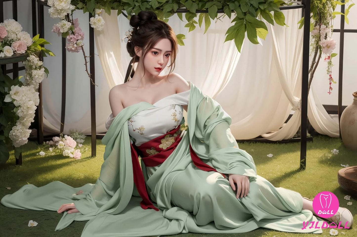 YJL Doll 165cm (5ft4") Chinese Silicone Love Sex Doll - D-Cup - Fan Jing