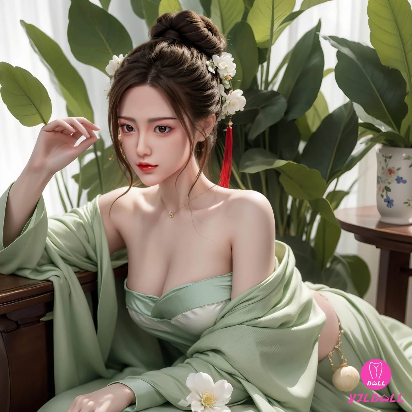 YJL Doll 165cm (5ft4") Chinese Silicone Love Sex Doll - D-Cup - Fan Jing