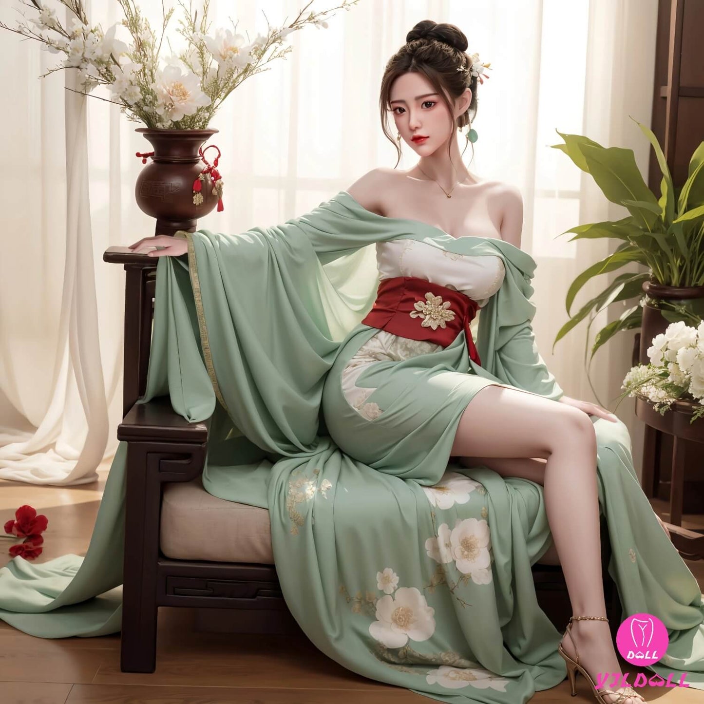 YJL Doll 165cm (5ft4") Chinese Silicone Love Sex Doll - D-Cup - Fan Jing