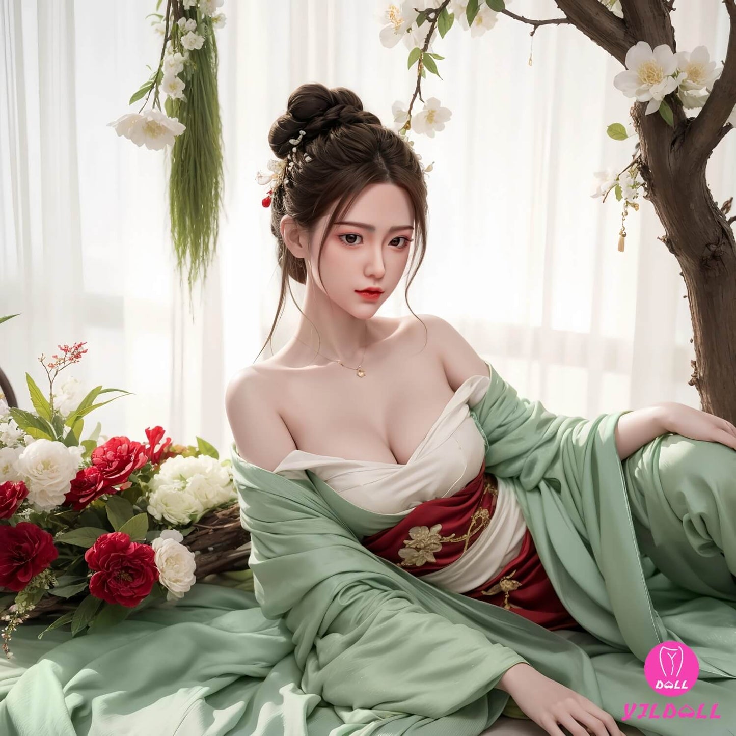 YJL Doll 165cm (5ft4") Chinese Silicone Love Sex Doll - D-Cup - Fan Jing