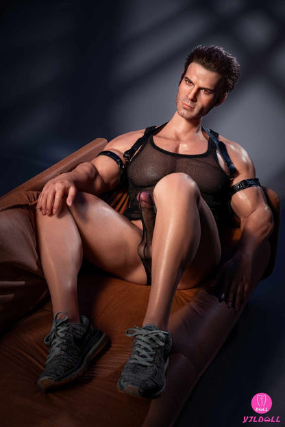 YJL Doll 168cm (5ft5") Sensual Male Silicone PRO Sex Doll - Alexander