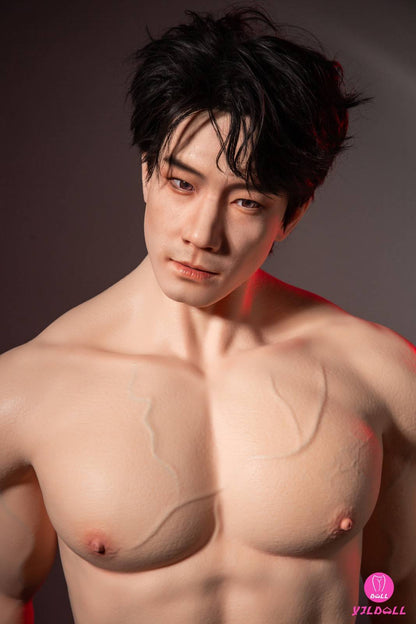 YJL Doll 175cm (5ft7") Asian Muscular Male Silicone PRO Sex Doll - Frank