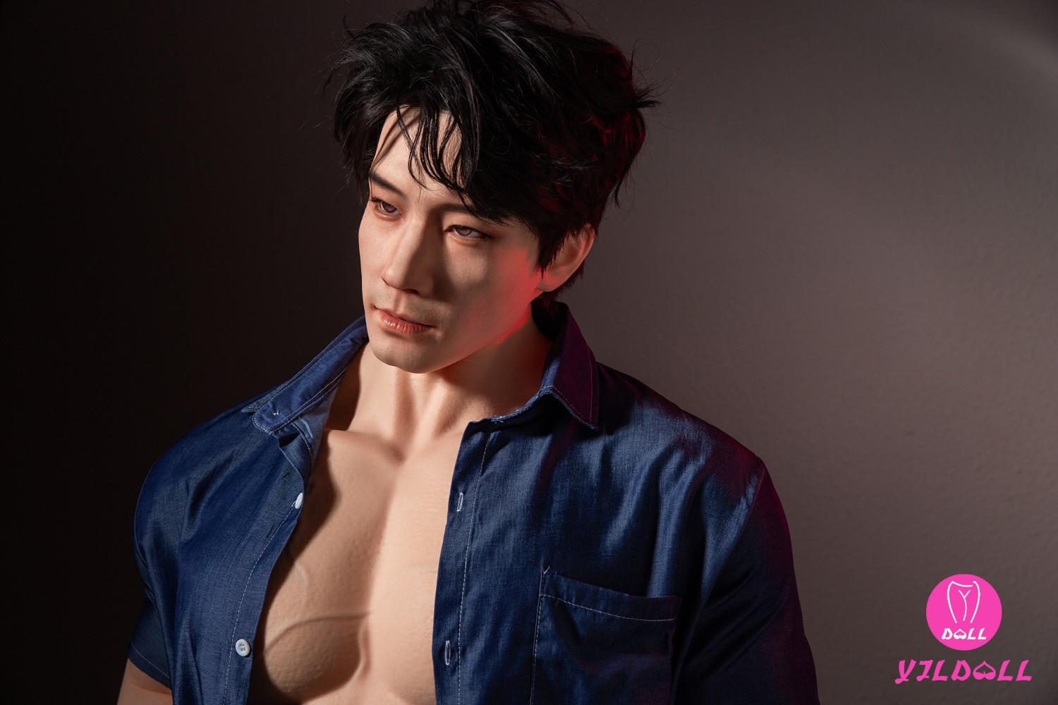 YJL Doll 175cm (5ft7") Asian Muscular Male Silicone PRO Sex Doll - Frank