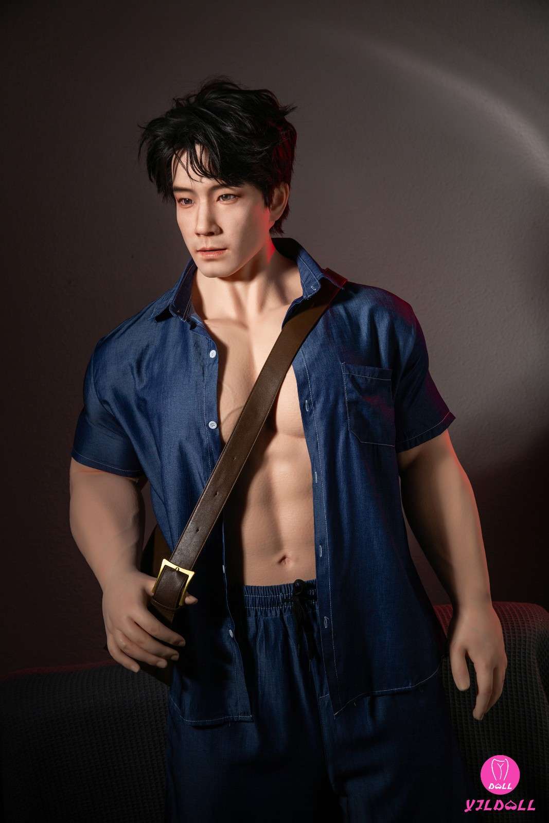 YJL Doll 175cm (5ft7") Asian Muscular Male Silicone PRO Sex Doll - Frank