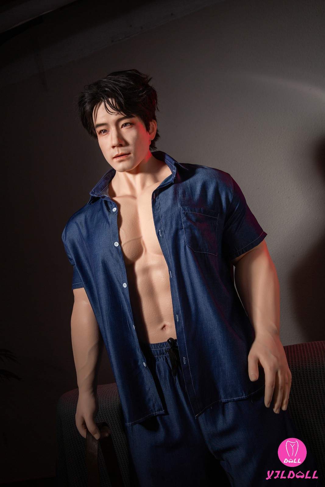 YJL Doll 175cm (5ft7") Asian Muscular Male Silicone PRO Sex Doll - Frank